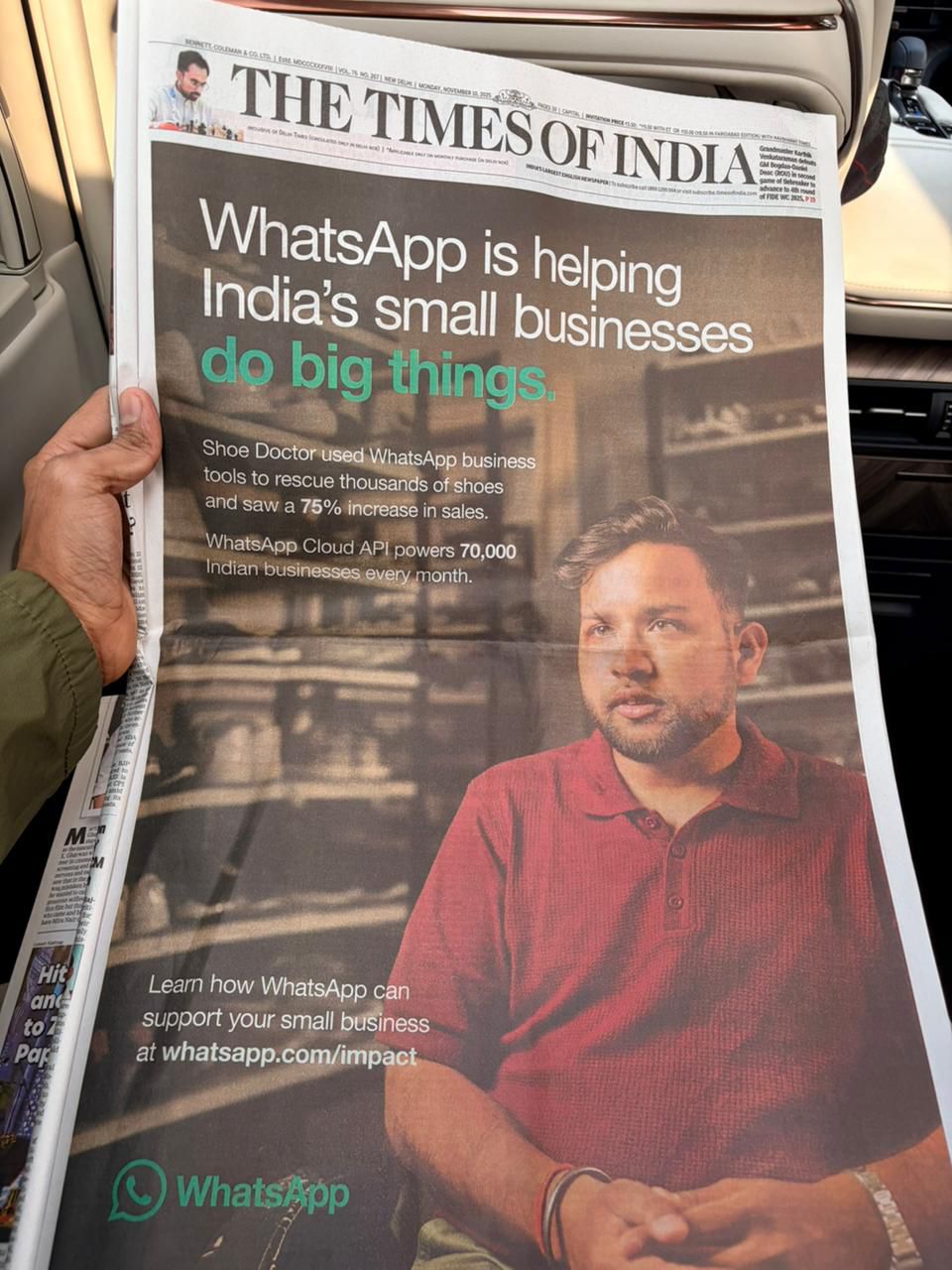 Dr Shoe featured in The Times of India by META